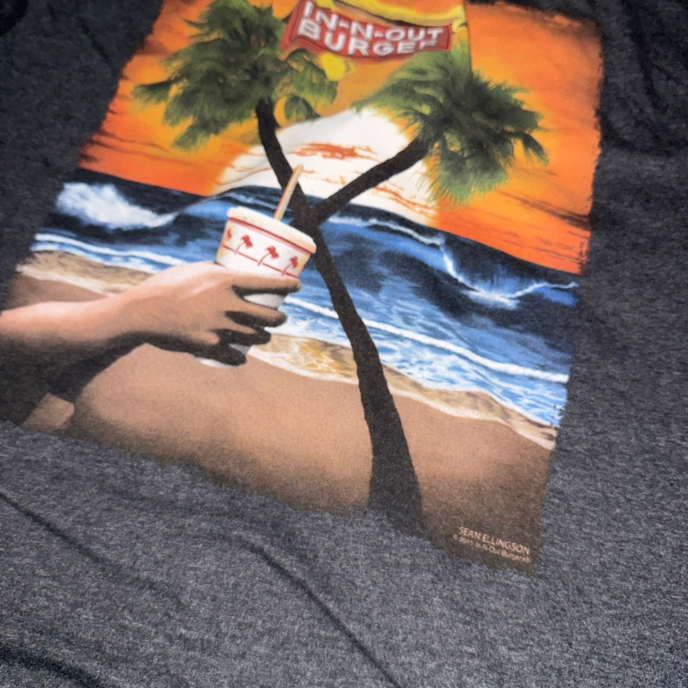 In-n-out burger vintage Dark Gray T-Shirt